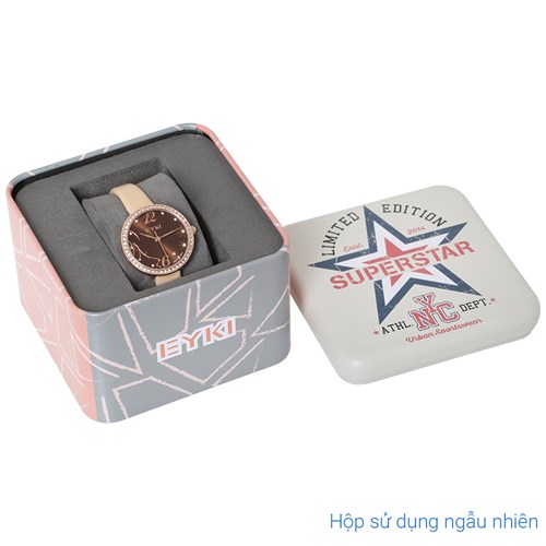 Đồng hồ EYKI 28 mm Nữ EYL003-02 Màu Nâu