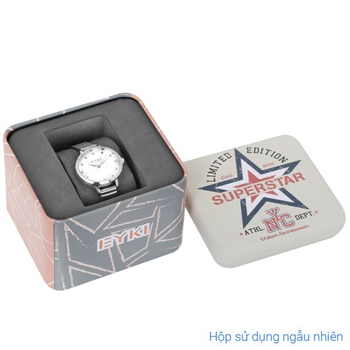 Đồng hồ EYKI 28 mm Nữ EYS003-02 Màu Bạc