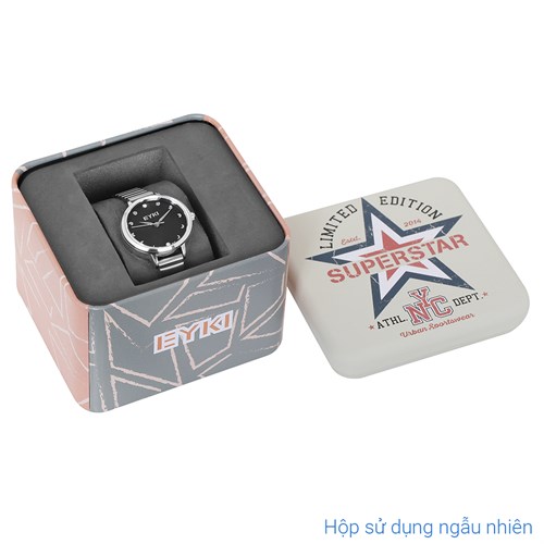 Đồng hồ EYKI 28 mm Nữ EYS003-03 Màu Bạc