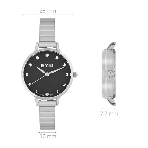 Đồng hồ EYKI 28 mm Nữ EYS003-03 Màu Bạc