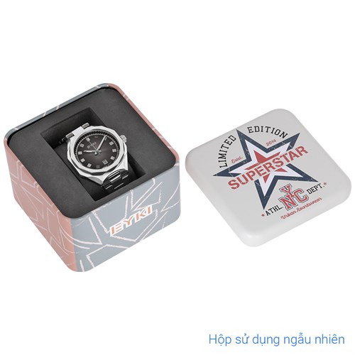 Đồng hồ EYKI 37 mm Nữ EYS004-03 Màu Bạc