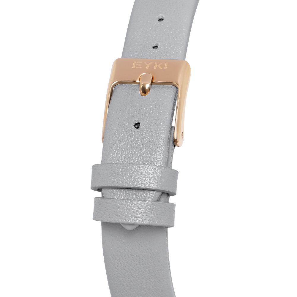 Đồng hồ EYKI 30 mm Nữ EYL005-01 Màu Xám