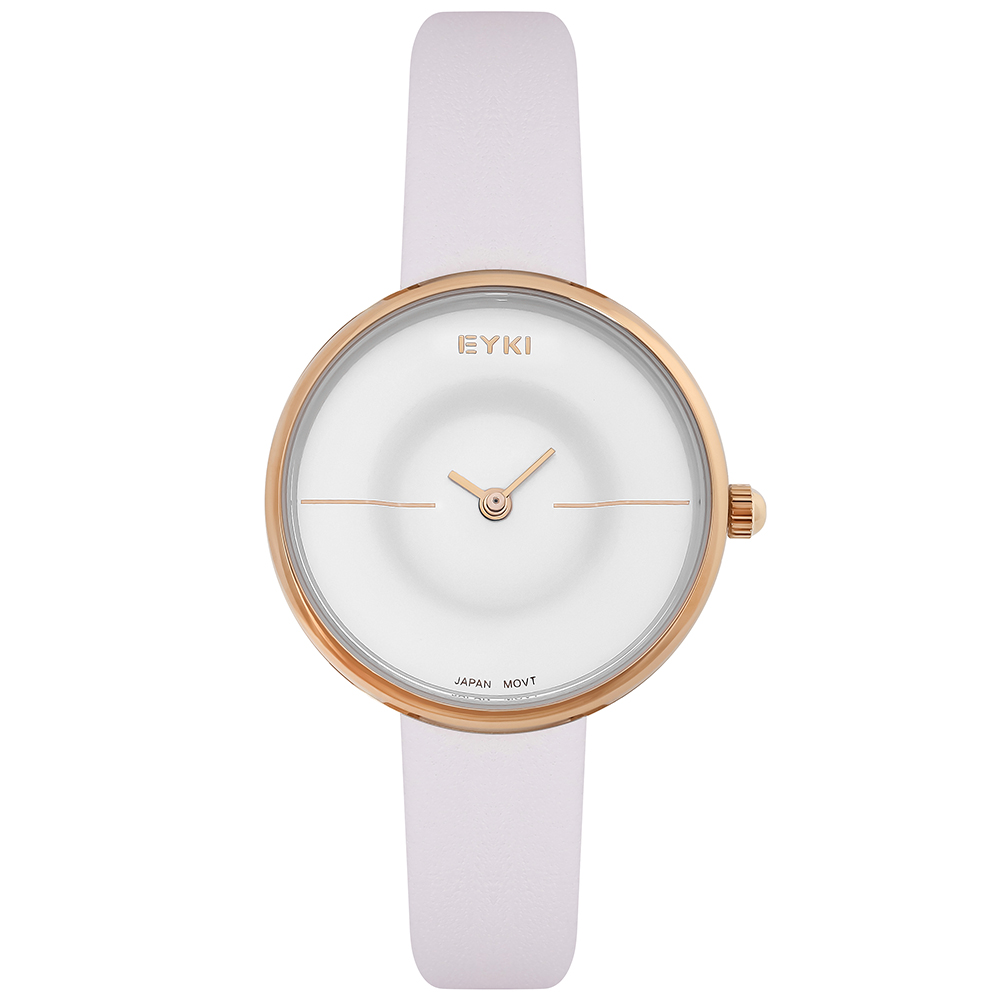 Đồng hồ EYKI 30 mm Nữ EYL005-03 Màu Trắng