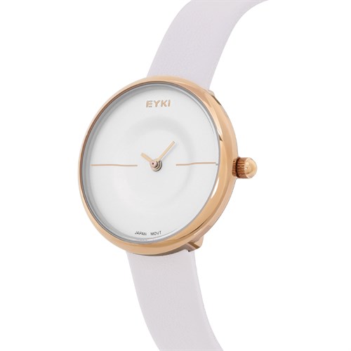 Đồng hồ EYKI 30 mm Nữ EYL005-03 Màu Trắng