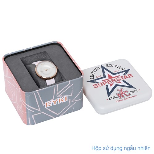 Đồng hồ EYKI 30 mm Nữ EYL005-03 Màu Trắng