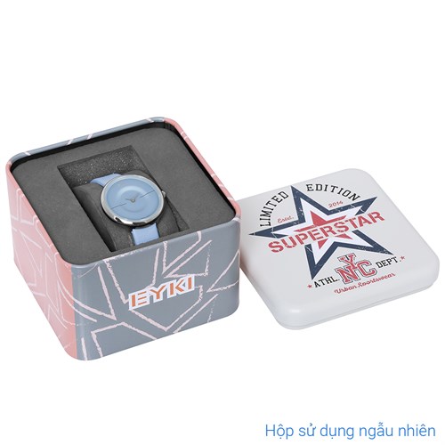 Đồng hồ EYKI 30 mm Nữ EYL005-04 Màu Xanh da trời