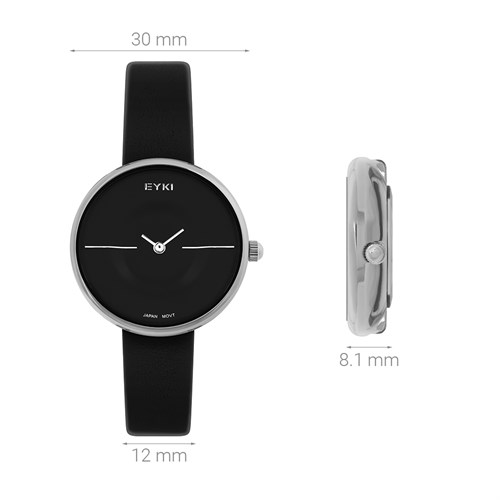Đồng hồ EYKI 30 mm Nữ EYL005-05 Màu Đen