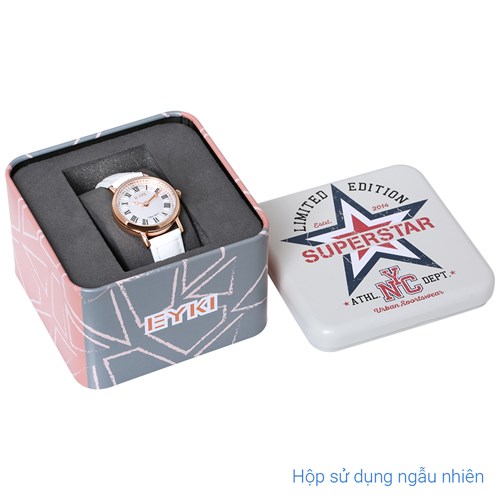Đồng hồ EYKI 29 mm Nữ EYC007-03 Màu Trắng