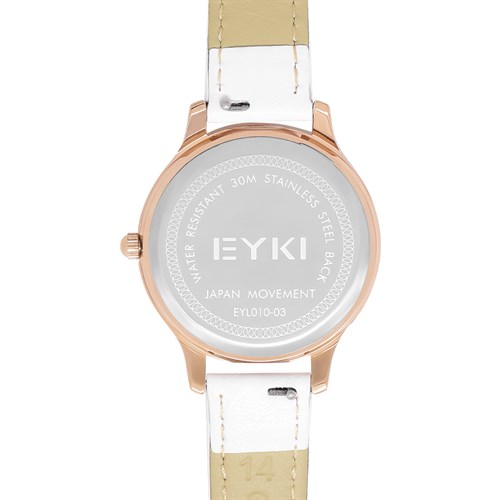 Đồng hồ EYKI 32.5 mm Nữ EYL010-03 Màu Trắng