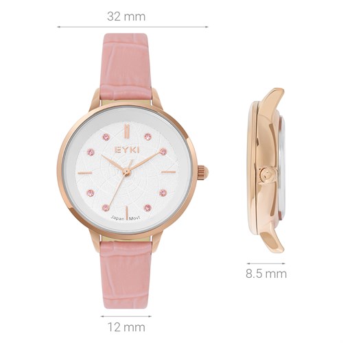 Đồng hồ EYKI 32 mm Nữ EYL011-03 Màu Hồng