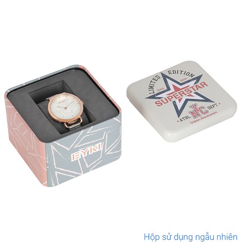 Đồng hồ EYKI 34 mm Nữ EYS005-01 Màu Bạc