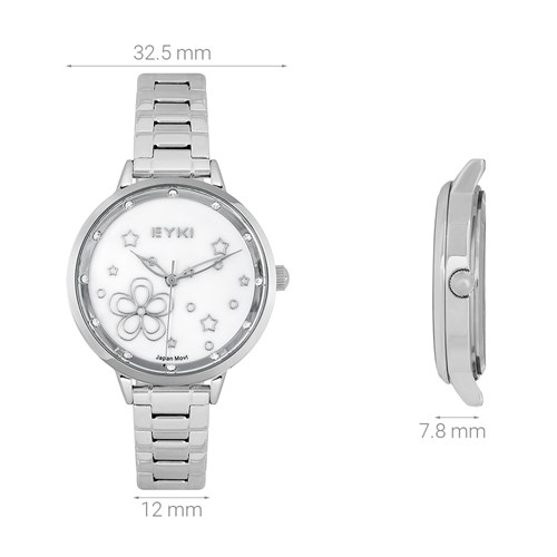 Đồng hồ EYKI 32.5 mm Nữ EYS006-01 Màu Bạc