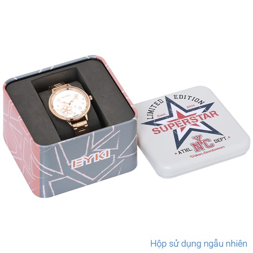 Đồng hồ EYKI 32.5 mm Nữ EYS006-03 Màu Vàng Hồng