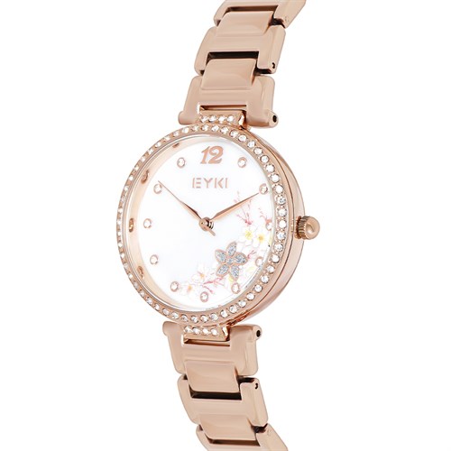 Đồng hồ EYKI 30 mm Nữ EYS008-03 Màu Vàng Hồng