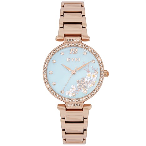 Đồng hồ EYKI 30 mm Nữ EYS008-04 Màu Vàng Hồng