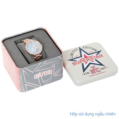 Đồng hồ EYKI 30 mm Nữ EYS008-04 Màu Vàng Hồng