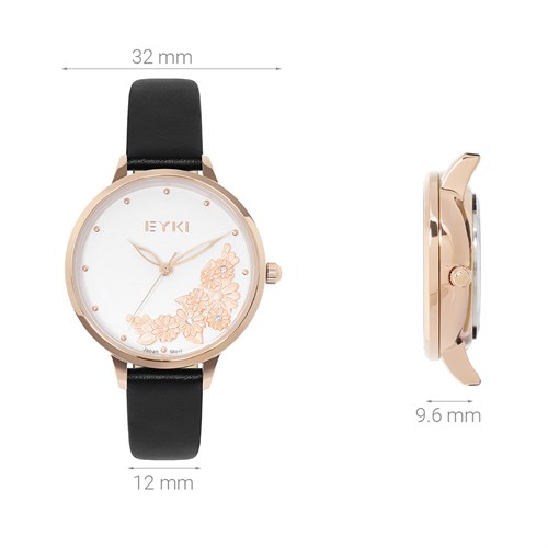 Đồng hồ EYKI 32 mm Nữ EYL012-01 Màu Đen