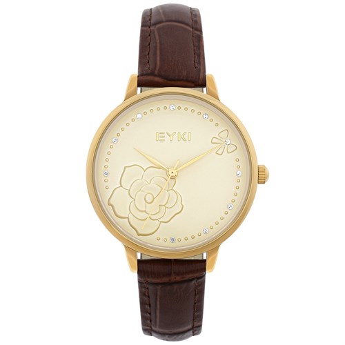 Đồng hồ EYKI 35 mm Nữ EYL013-03 Màu Nâu