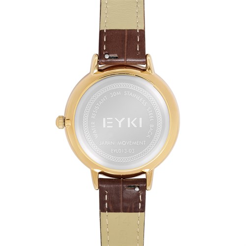 Đồng hồ EYKI 35 mm Nữ EYL013-03 Màu Nâu