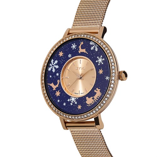 Đồng hồ EYKI 36 mm Nữ EYS010-02 Màu Vàng Hồng