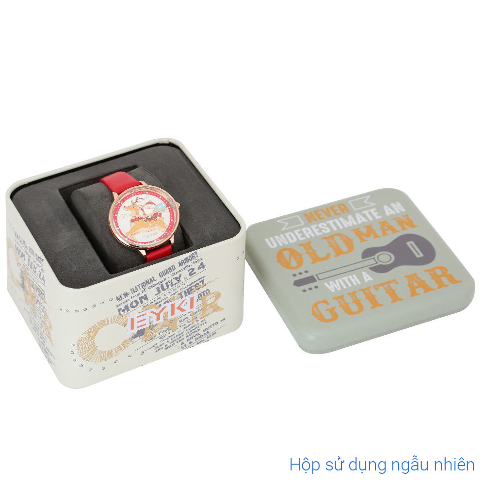 Đồng hồ EYKI 32 mm Nữ EYL014-02 Màu Đỏ