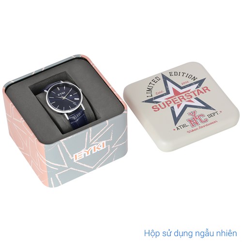 Đồng hồ EYKI 33 mm Nữ EYC017-02 Màu Xanh dương đậm