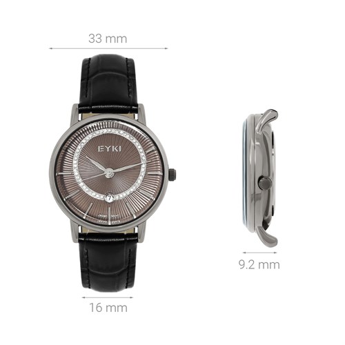 Đồng hồ EYKI 33 mm Nữ EYC021-02 Màu Đen