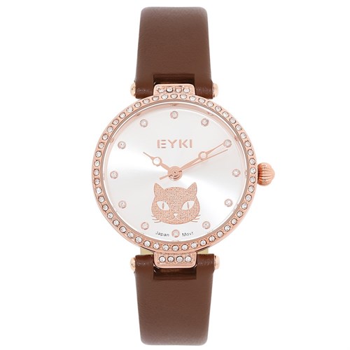 Đồng hồ EYKI 30 mm Nữ EYL023-01 Màu Nâu