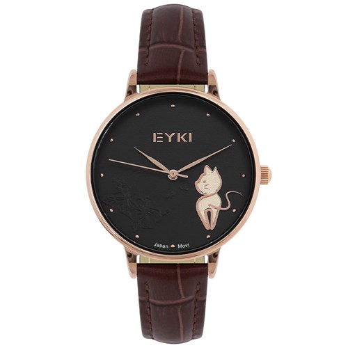 Đồng hồ EYKI 35 mm Nữ EYL024-01 Màu Nâu