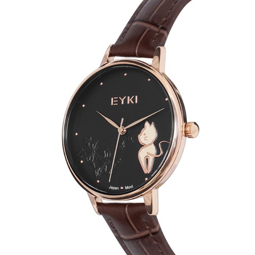 Đồng hồ EYKI 35 mm Nữ EYL024-01 Màu Nâu