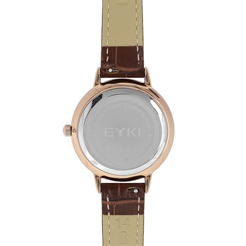 Đồng hồ EYKI 35 mm Nữ EYL024-01 Màu Nâu