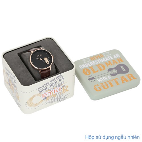 Đồng hồ EYKI 35 mm Nữ EYL024-01 Màu Nâu