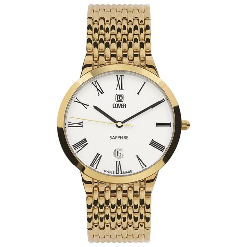 Đồng hồ Cover 38.5 mm Nam CO123.09 Màu Vàng