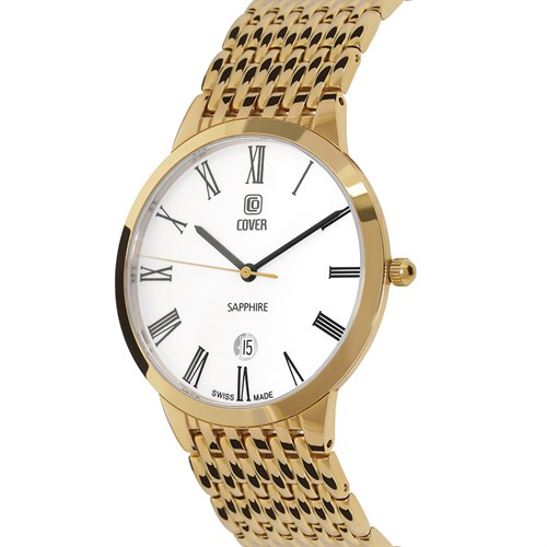 Đồng hồ Cover 38.5 mm Nam CO123.09 Màu Vàng
