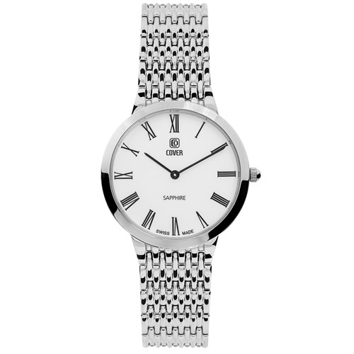 Đồng hồ Cover 35 mm Nam CO124.03 Màu Bạc