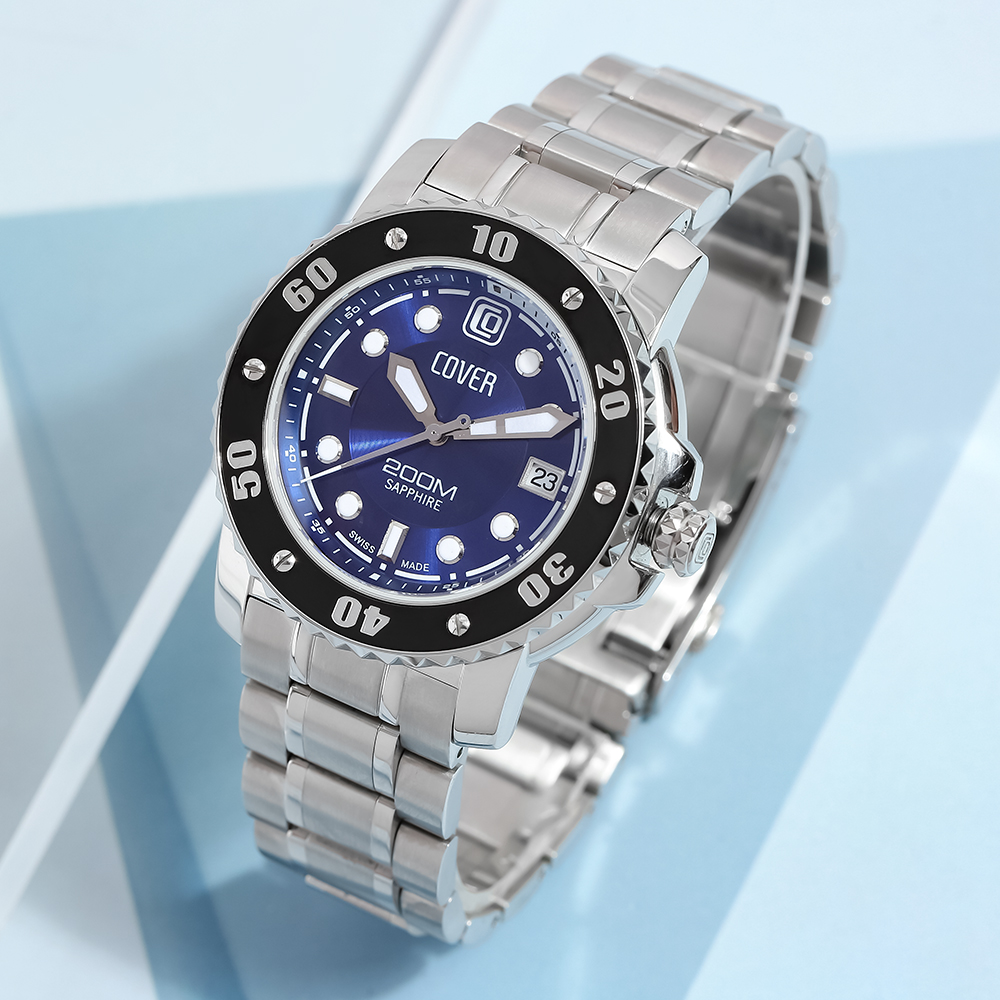 Đồng hồ Cover 44 mm Nam CO145.08