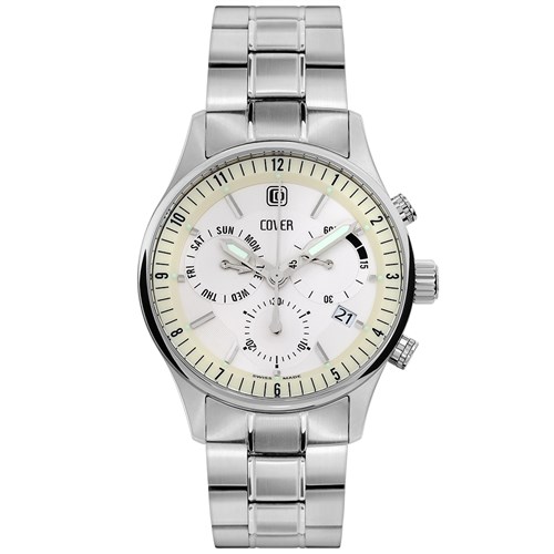 Đồng hồ Cover 43 mm Nam CO181.02 Màu Bạc