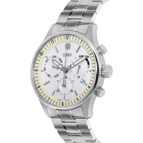 Đồng hồ Cover 43 mm Nam CO181.02 Màu Bạc