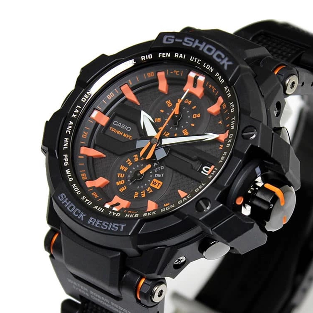 Đồng hồ G-Shock GRAVITYMASTER 53.3 mm Nam GW-A1000FC-1A4DR Màu Đen