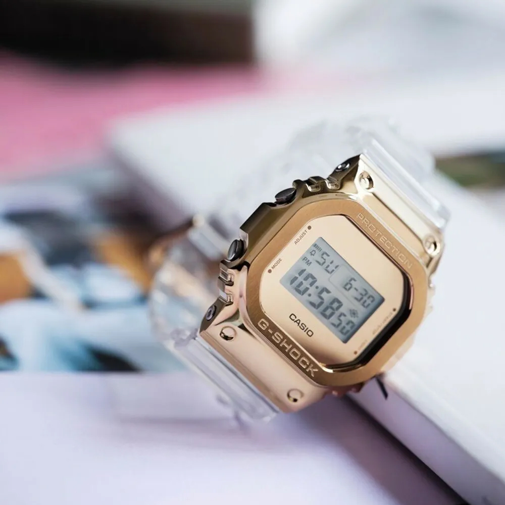 Đồng hồ G-Shock G-Steel 43.2 mm Nam GM-5600SG-9DR Màu Trắng