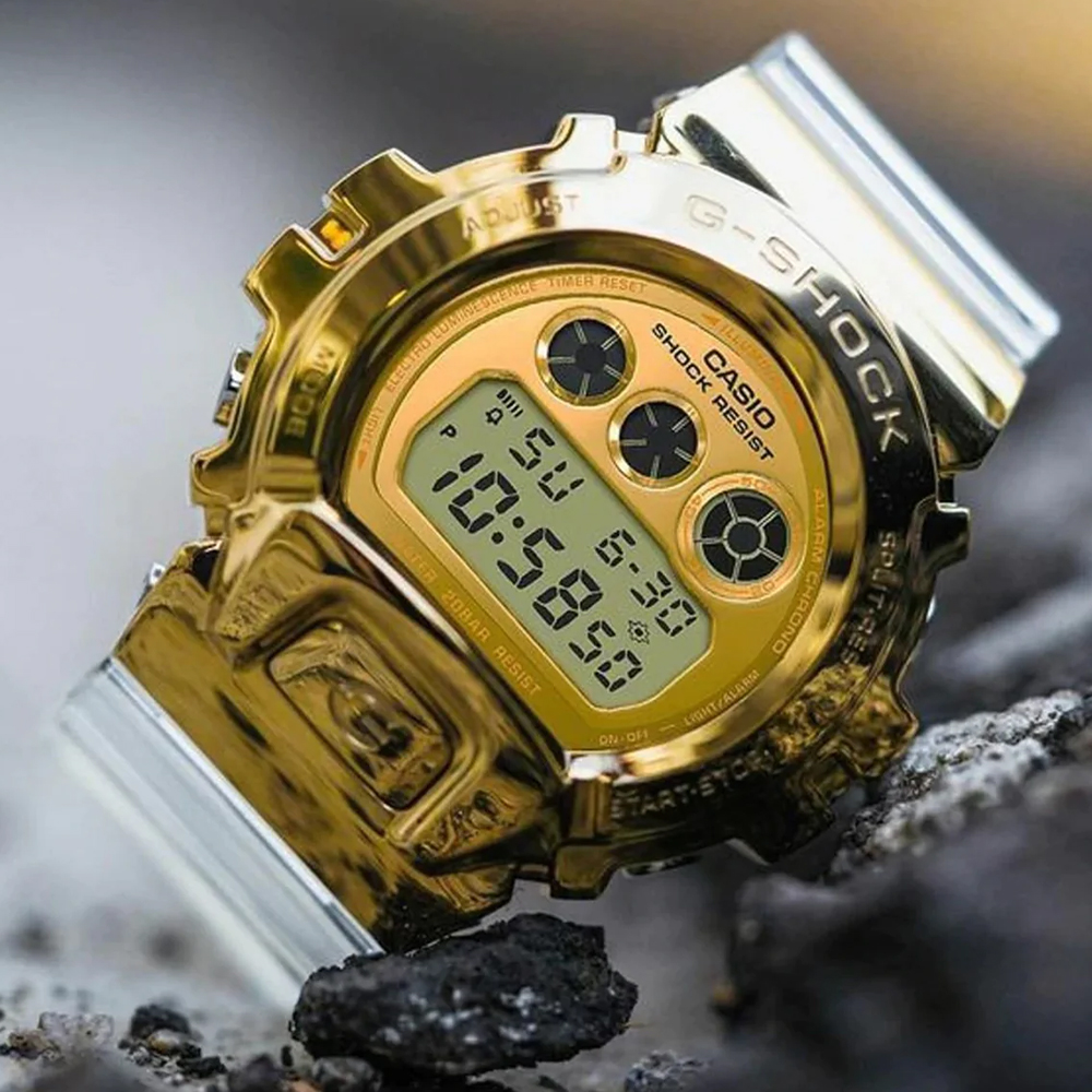 Đồng hồ G-Shock G-Steel 49.7 mm Nam GM-6900SG-9DR Màu Trắng