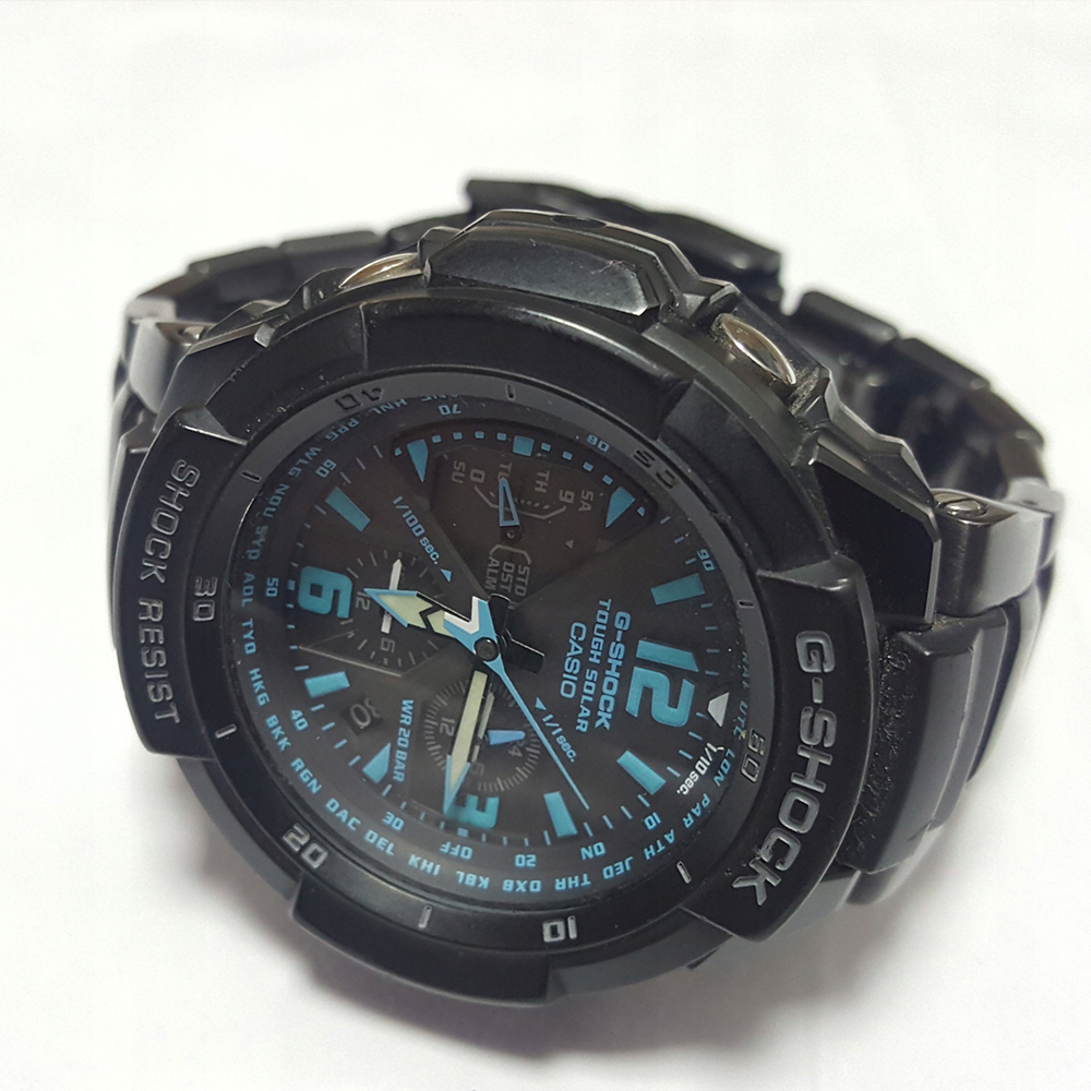 Đồng hồ G-Shock 49 mm Nam G-1200BD-1ANDR Màu Đen