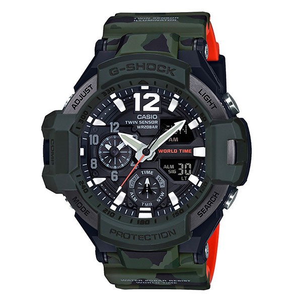 Đồng Hồ G - Shock Gravitymaster 52.1 Mm Nam Ga - 1100Sc - 3Adr