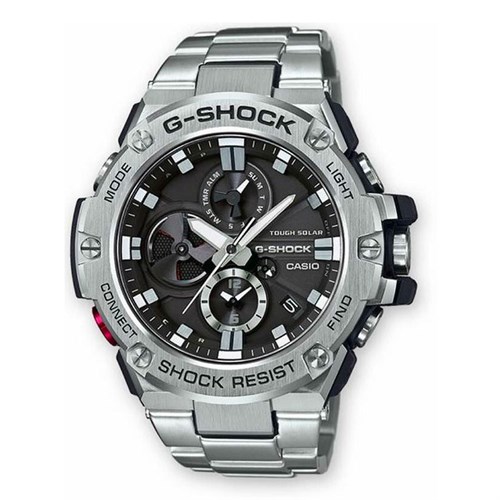 Đồng hồ G-Shock G-Steel 53.8 mm Nam GST-B100D-1ADR Màu Bạc