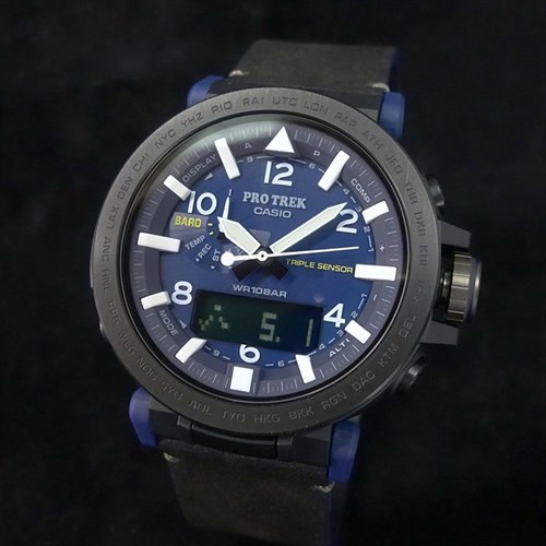 Đồng hồ Casio Protrek 51.5 mm Nam PRG-650YL-2DR Màu Đen Xanh