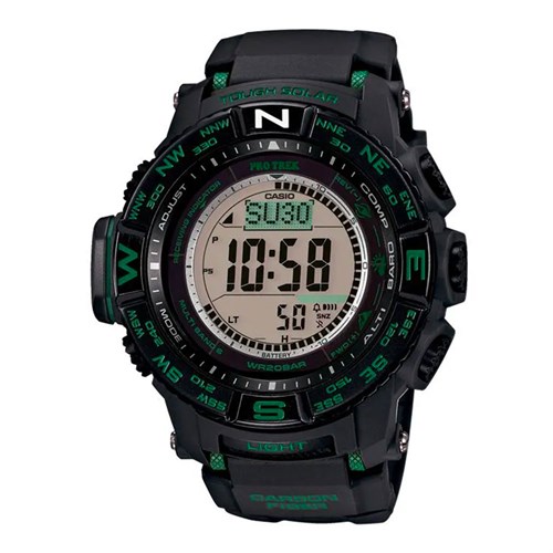 Đồng hồ Casio Protrek 52.3 mm Nam PRW-S3500-1DR Màu Đen