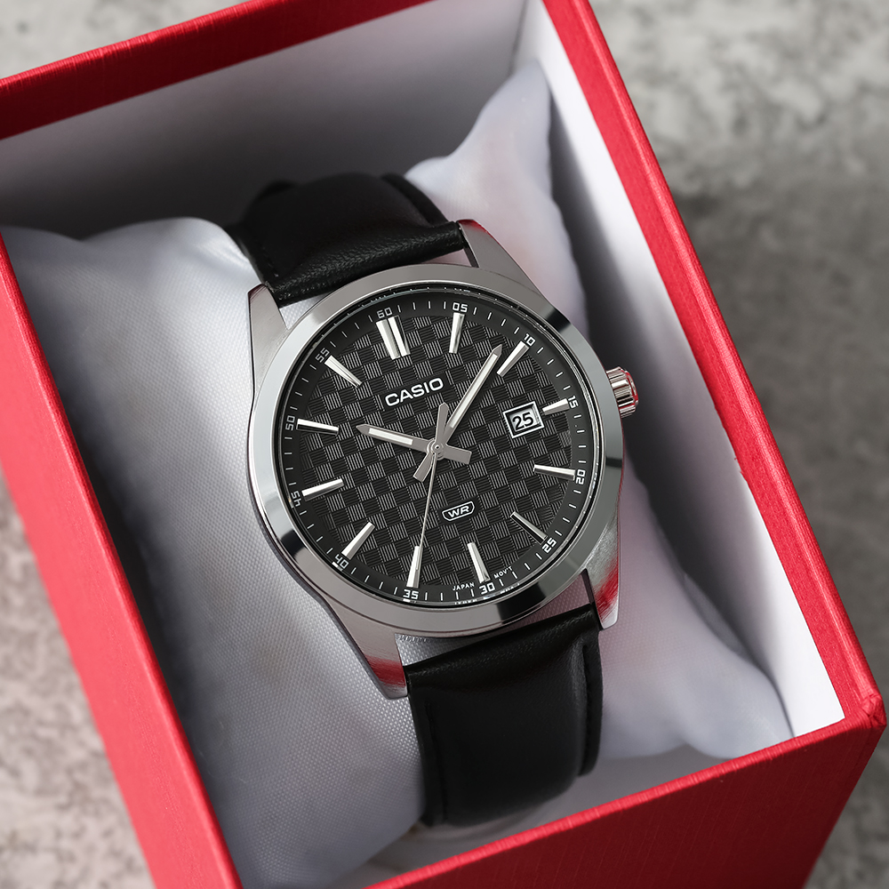 Đồng hồ Casio 41 mm Nam MTP-VD03L-1AUDF