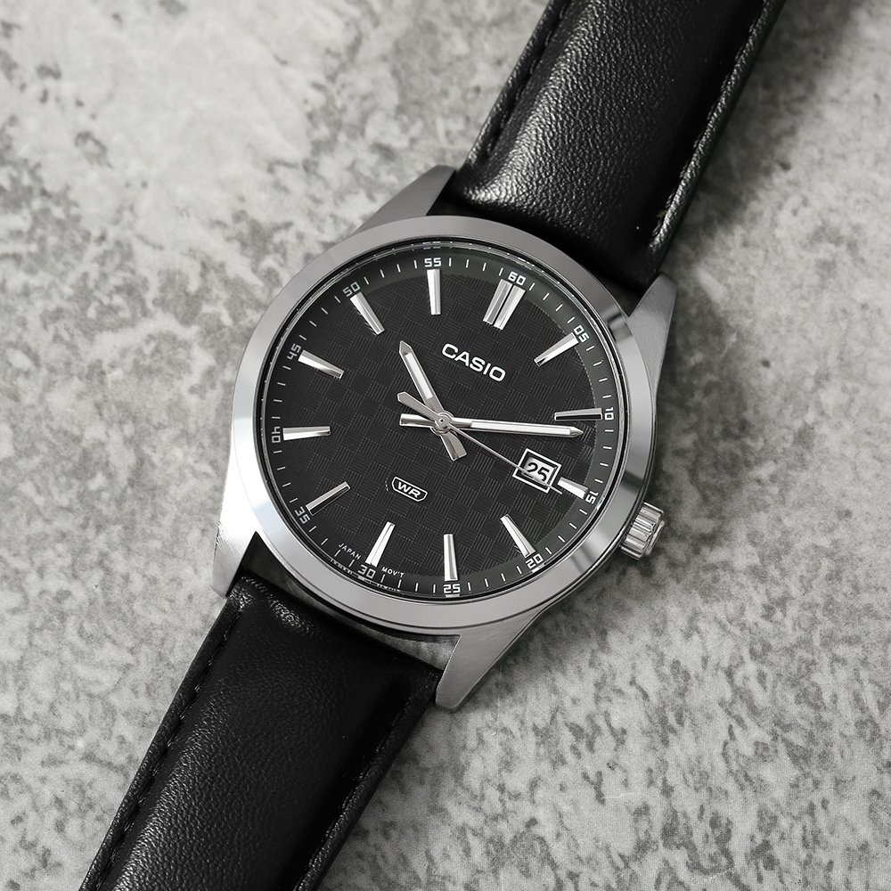 Đồng hồ Casio 41 mm Nam MTP-VD03L-1AUDF