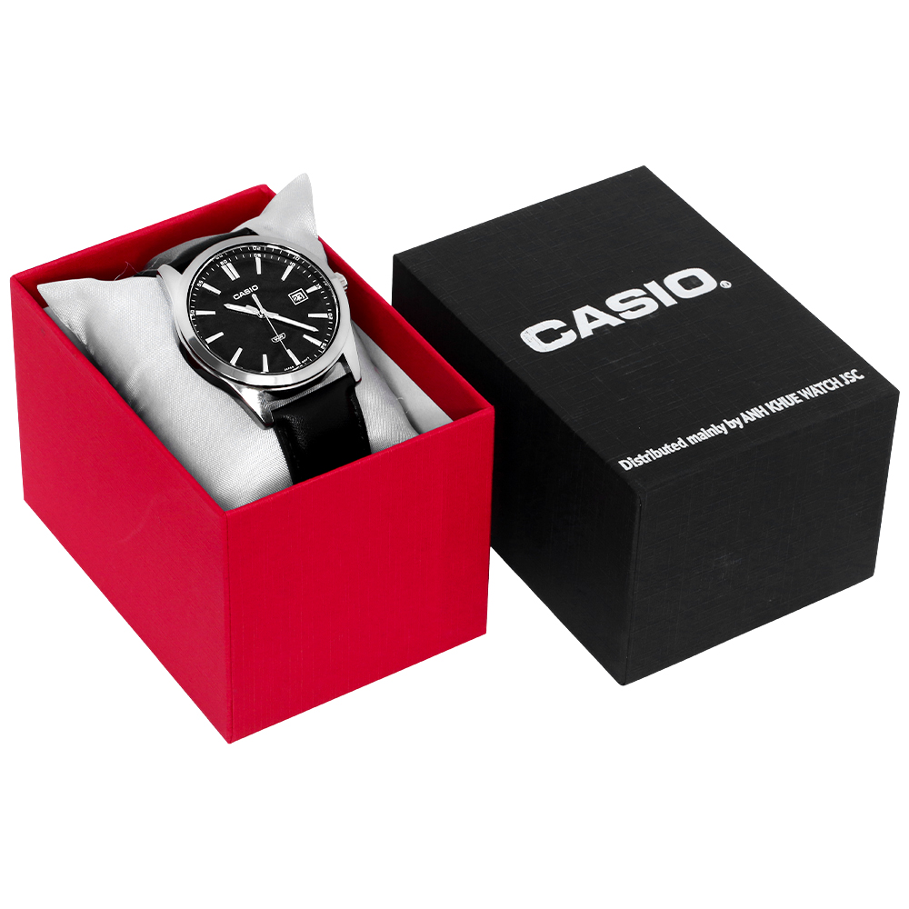Đồng hồ Casio Timeless 41 mm Nam MTP-VD03L-1AUDF Màu Đen