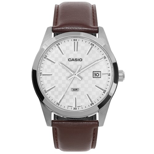 Đồng hồ Casio Timeless 41 mm Nam MTP-VD03L-5AUDF Màu Nâu